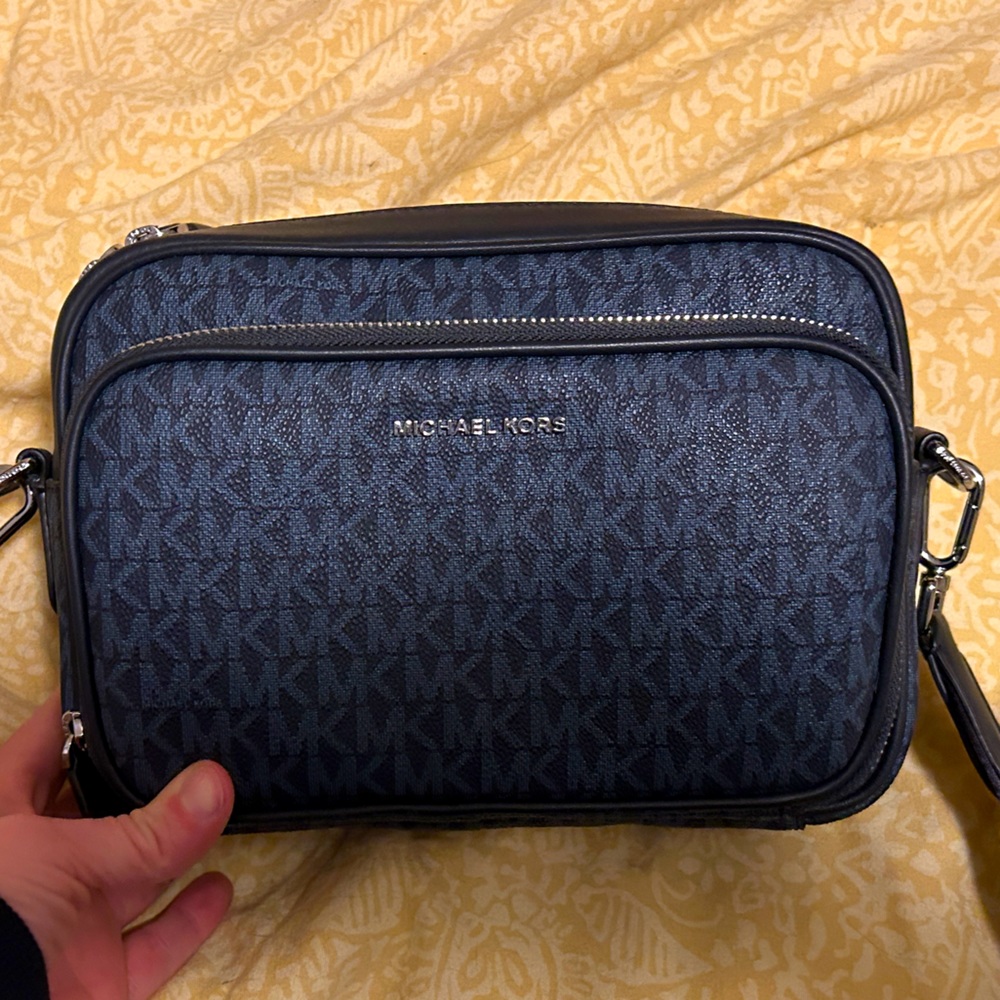 Michael Kors Camera Bag Navy blue